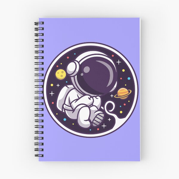 Item preview, AstroExplorer Emblem: Cute Astronaut in Space Logo designed and sold by hjian8219.