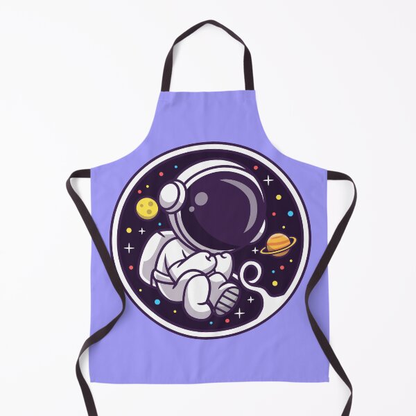 Item preview, AstroExplorer Emblem: Cute Astronaut in Space Logo designed and sold by hjian8219.