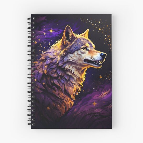 Item preview, Magical Wolf Illustration designed and sold by PolygonPinnacle.