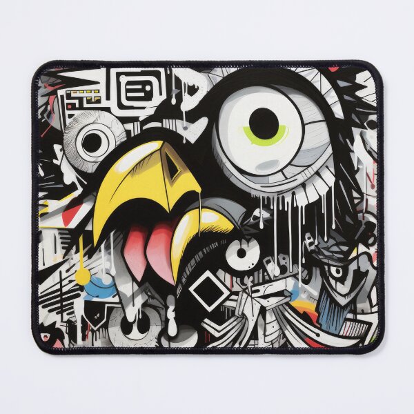 Item preview, Grafitti Inspiration Eagle graffiti abstract designed and sold by Toms Tee.