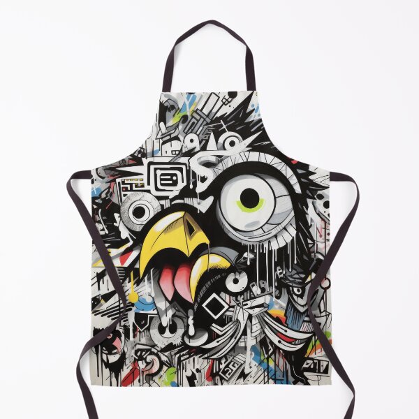 Item preview, Grafitti Inspiration Eagle graffiti abstract designed and sold by Toms Tee.