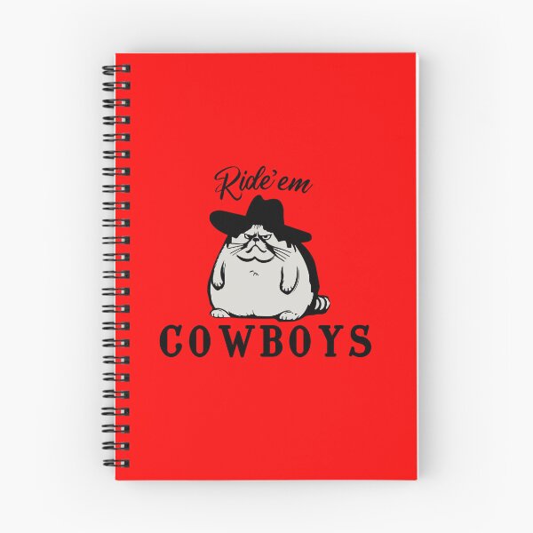 Item preview, Ride'em Cowboys | Funny Obese Cowboy Cat Meme | rodeo prize ideas | Roughneck bull riding gifts designed and sold by themichetti.