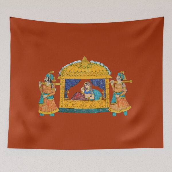 Item preview, Colors of India/Palanquin/Princess/Queen designed and sold by VeenaNair23.