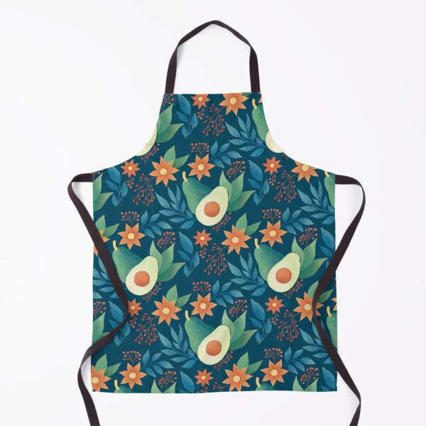 Item preview, Avocado floral pattern designed and sold by AngeMNunez.