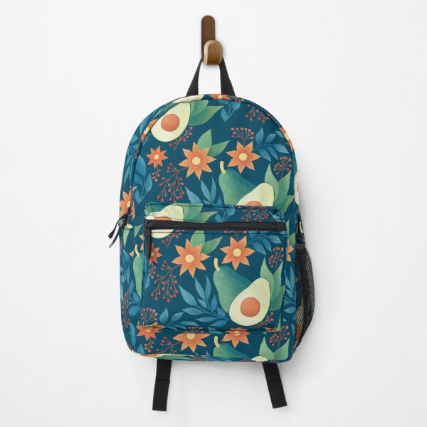 Item preview, Avocado floral pattern designed and sold by AngeMNunez.