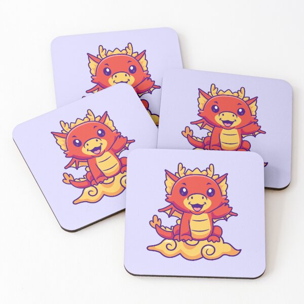 Item preview, Cloud-Dwelling Serenity: Cute Dragon on Cloud Icon designed and sold by hjian8219.