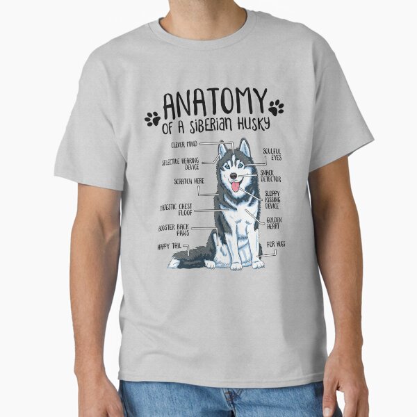 Item preview, Funny Siberian Husky Anatomy Dog Owner Dog Lover designed and sold by lanynx design.