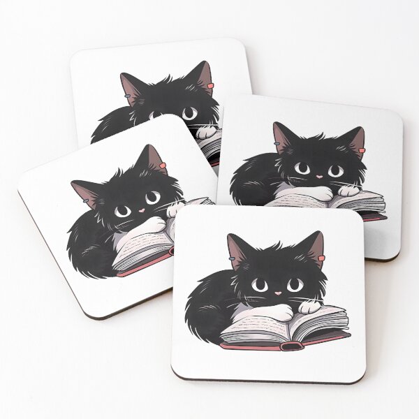Item preview, Cat Reading Book designed and sold by xiao xuans.