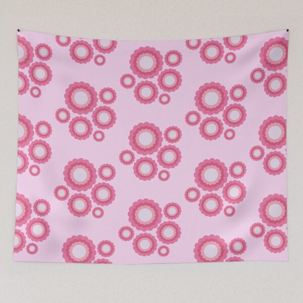 Item preview, Flowers with pink gradients designed and sold by Asutip.