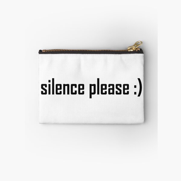 Item preview, Silence please Text designed and sold by sheprint.