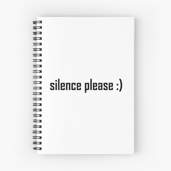 Item preview, Silence please Text designed and sold by sheprint.