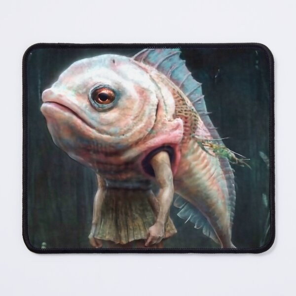 Item preview, Anthropomorphic fish girl designed and sold by M-Y-A-R-T-.