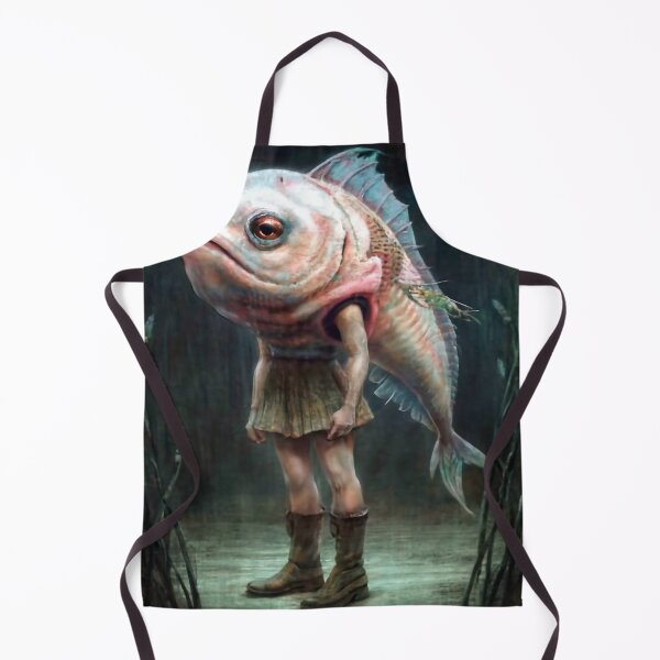 Item preview, Anthropomorphic fish girl designed and sold by M-Y-A-R-T-.