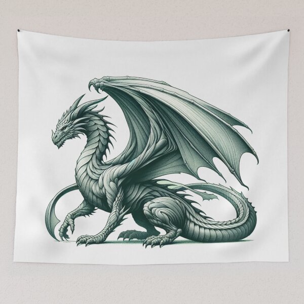 Item preview, Realistic Dragon: Pencil Art Masterpiece designed and sold by lAnJefurtifeu.