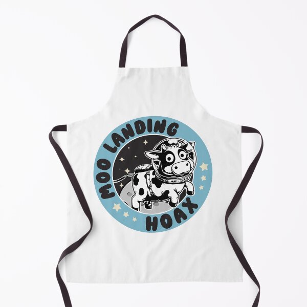Item preview, Moo Landing Hoax, funny moon landing t-shirt designed and sold by TaraGbear.
