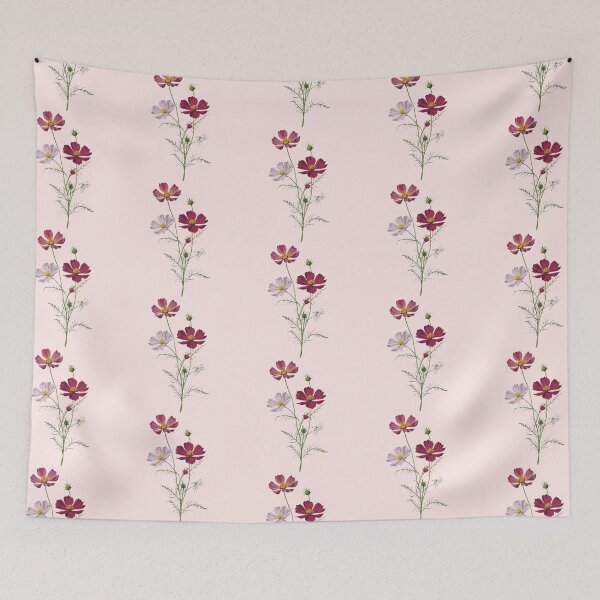 Item preview, Cosmos - Flower Pattern  designed and sold by PatternInArt.