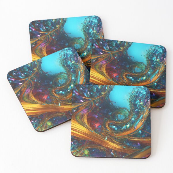 Item preview, Cosmic Swirl of Vibrant Hues designed and sold by John v p.