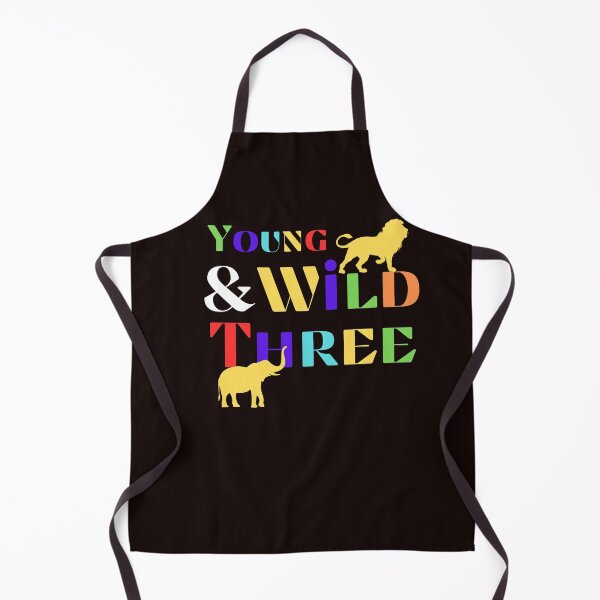 Item preview, Kids 3rd Birthday Shirt Boy - Funny Young Wild & Three T-Shirt designed and sold by scofield97.