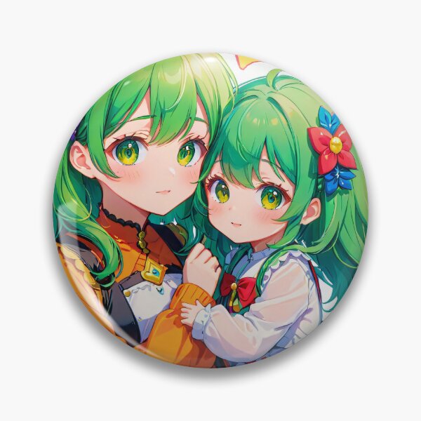 Item preview, Emerald Girl Sisters Creampuff designed and sold by StickerStarSaga.