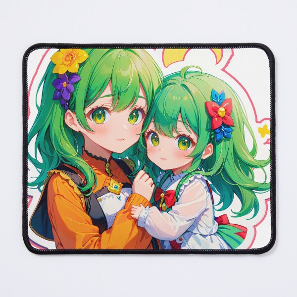Item preview, Emerald Girl Sisters Creampuff designed and sold by StickerStarSaga.