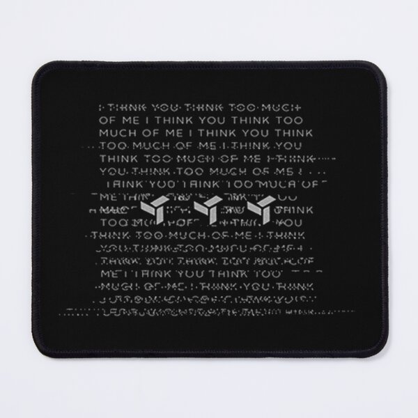 Item preview, EDEN- i think you think too much of me (black) designed and sold by boredadult102.