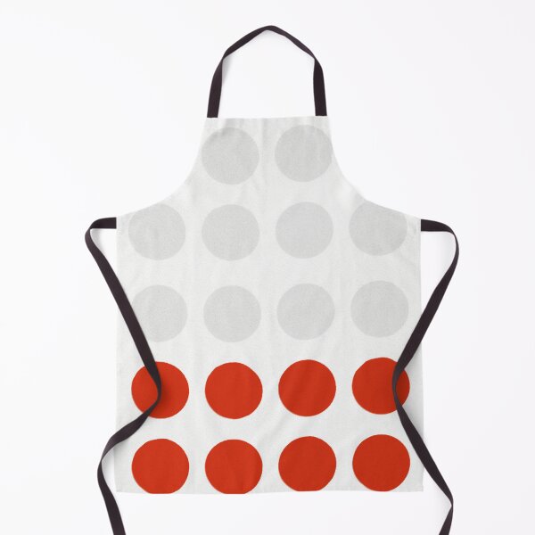 Item preview, dot grid - red block designed and sold by Berkley Studio.