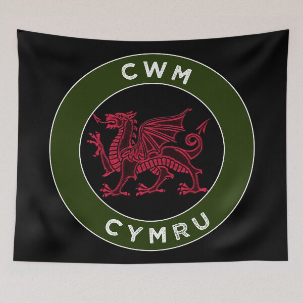 Item preview, WELSH TOWNS WALES CYMRU CWM designed and sold by Marni Scofidio Desi9ns.