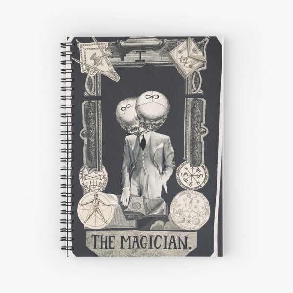 The Magician Major Arcana Tarot Spiral Notebook