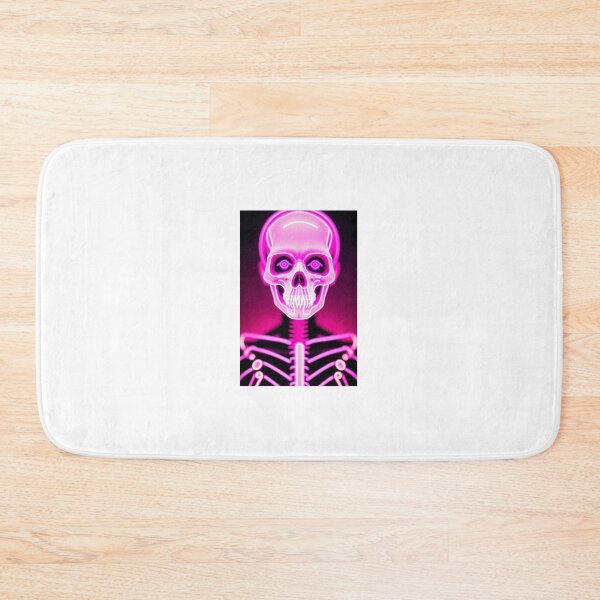 Item preview, Pink neon skeleton designed and sold by Wxjtecki.