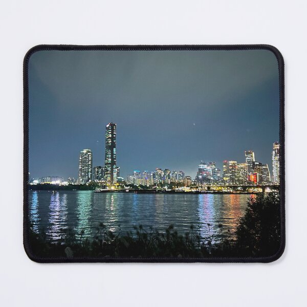 Item preview, Glittery Lo-fi Gangnam City Lights | Seoul South Korea Photography designed and sold by YemmyZImages.