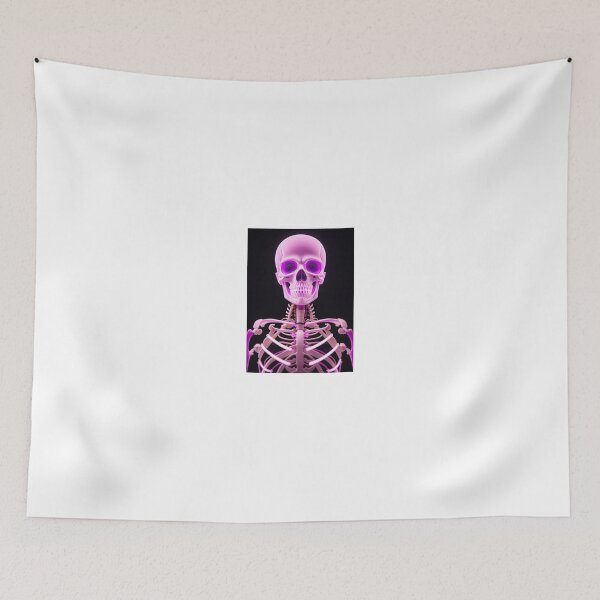 Item preview, Pink neon skeleton designed and sold by Wxjtecki.