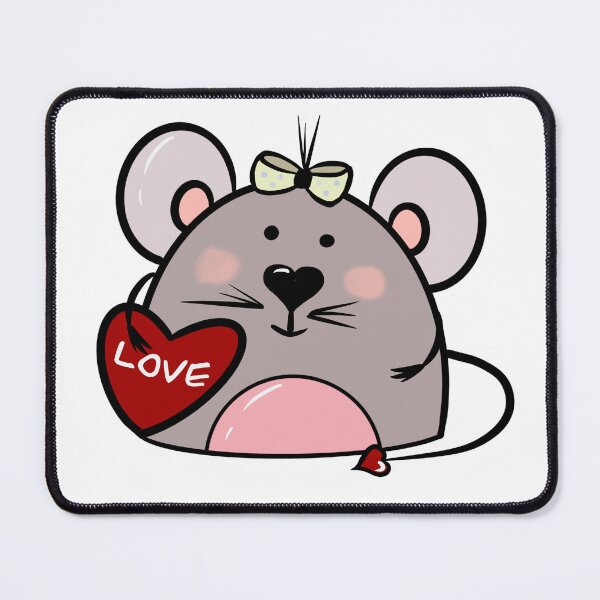 Item preview, Valentine mouse designed and sold by wwwariatka.