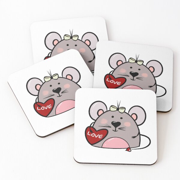 Item preview, Valentine mouse designed and sold by wwwariatka.