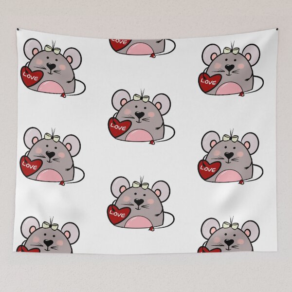 Item preview, Valentine mouse designed and sold by wwwariatka.