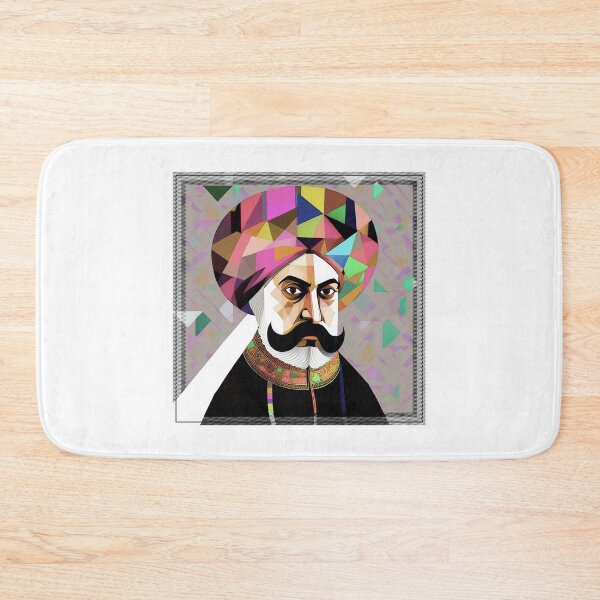 Item preview, Akbar the Great tileartwork 2024 jan designed and sold by tileartwork.