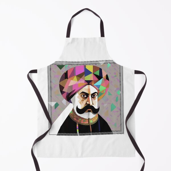Item preview, Akbar the Great tileartwork 2024 jan designed and sold by tileartwork.