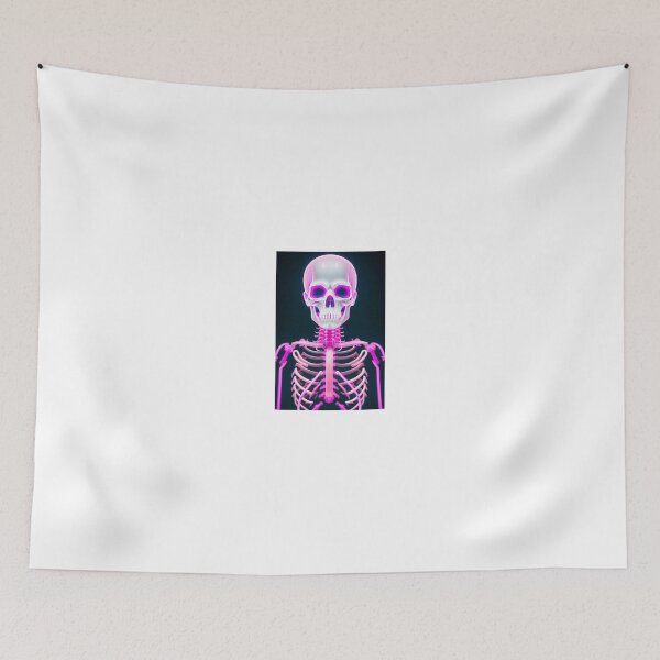 Item preview, Pink neon skeleton designed and sold by Wxjtecki.