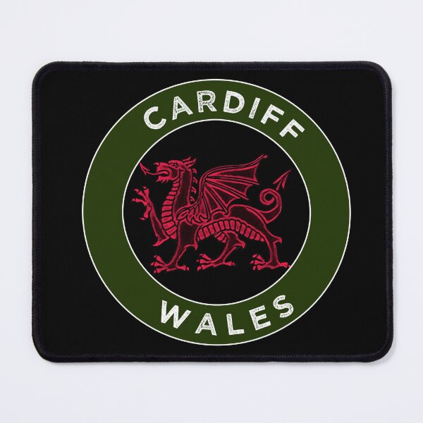 Aperçu de l'œuvre VILLES GALLOISES PAYS DE GALLES CYMRU CARDIFF créée et vendue par Marni Scofidio Desi9ns.