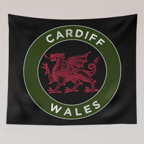 Item preview, WELSH TOWNS WALES CYMRU CARDIFF designed and sold by Marni Scofidio Desi9ns.