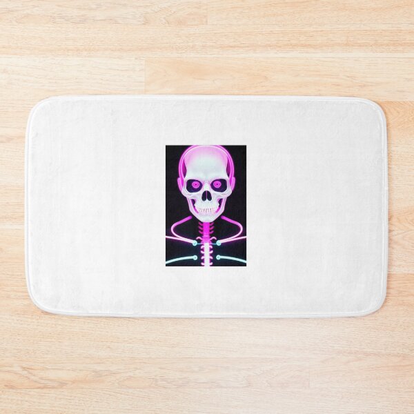 Item preview, Pink neon skeleton designed and sold by Wxjtecki.