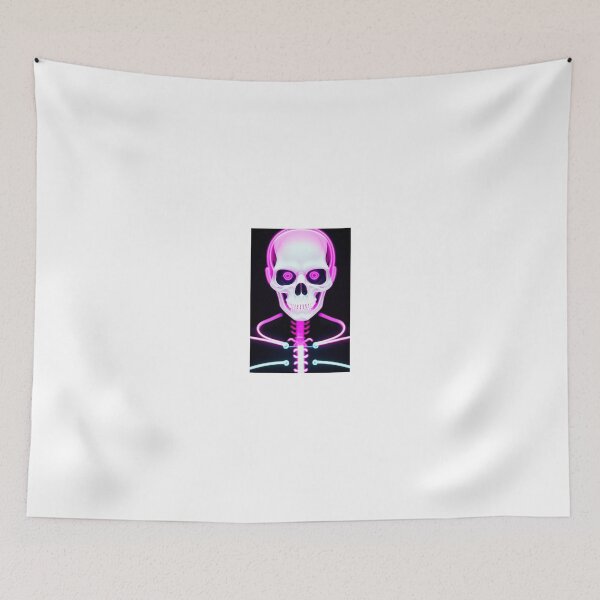 Item preview, Pink neon skeleton designed and sold by Wxjtecki.