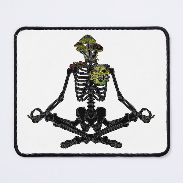Item preview, Skeleton Yoga green life  designed and sold by UMI BLOOM.