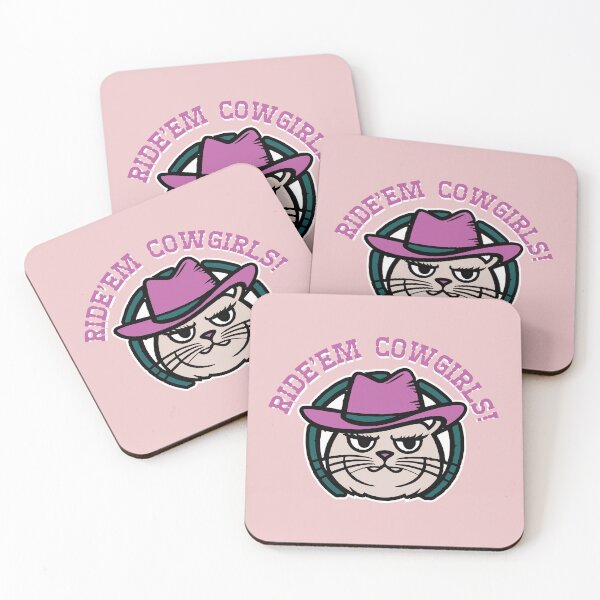 Item preview,  Ride'em Cowgirls | Cute Girlie cowgirl birthday gift ideas | gifts for little cowgirls | Girlie Pink Cowgirls designed and sold by themichetti.