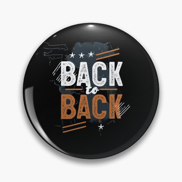 Item preview, Back to Back Championship designed and sold by mydosastore.