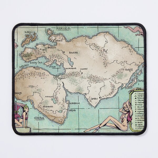 Item preview, Map of Antillia designed and sold by moordereht.