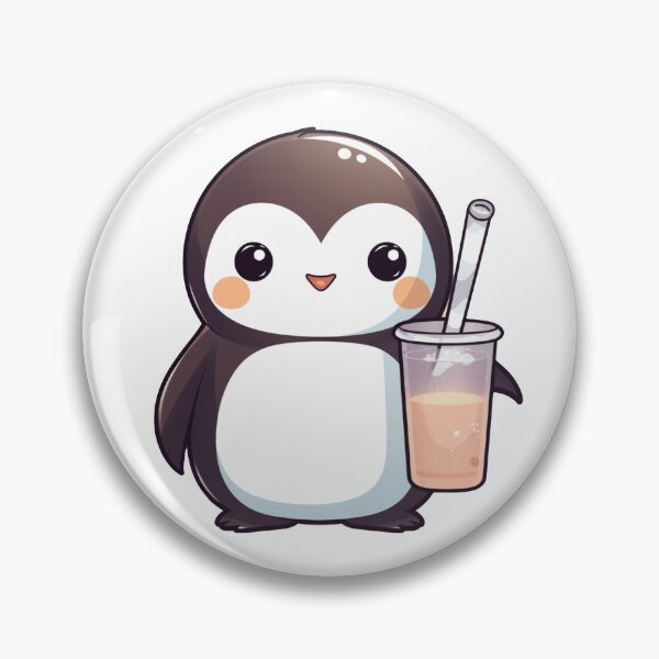 Item preview, Cute Penguin Holding Tea designed and sold by MugsForReal.