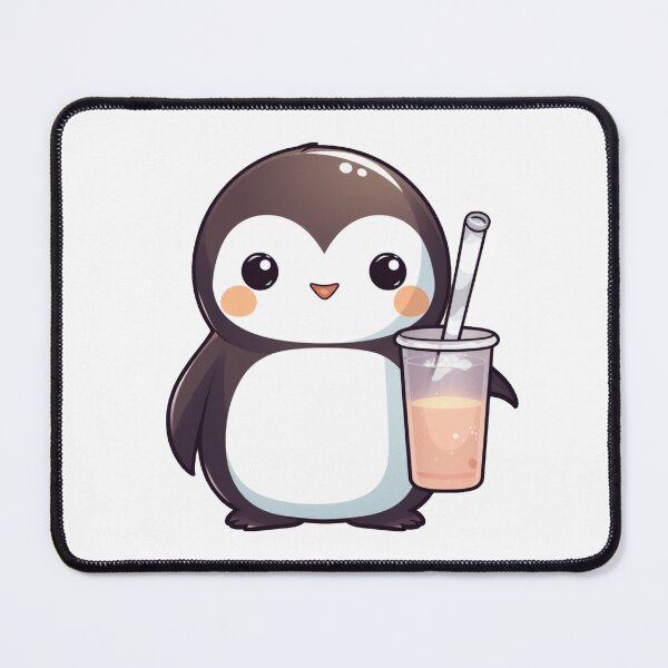 Item preview, Cute Penguin Holding Tea designed and sold by MugsForReal.