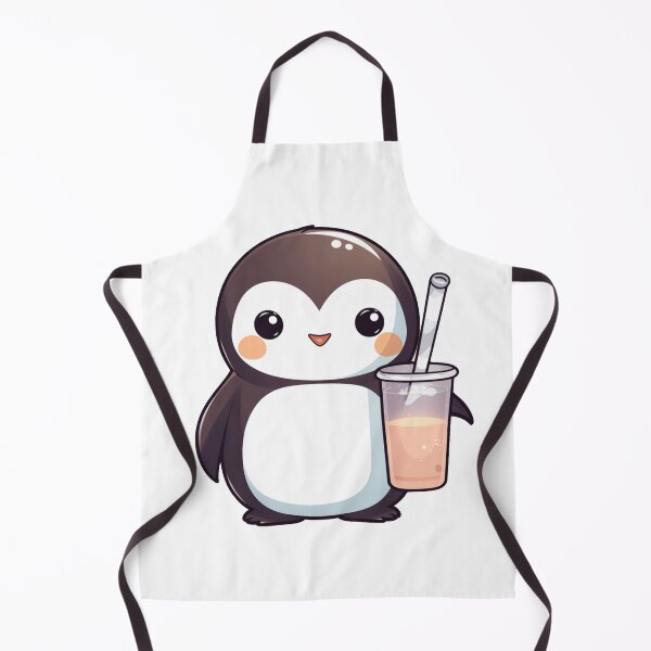 Item preview, Cute Penguin Holding Tea designed and sold by MugsForReal.