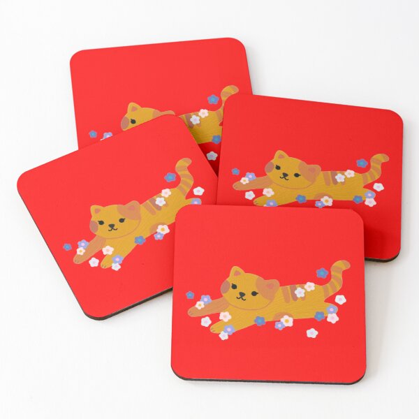 Item preview, Play with Floral kitty designed and sold by HuiArt.
