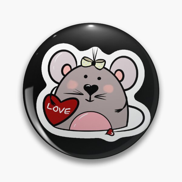Item preview, Valentine mouse designed and sold by wwwariatka.